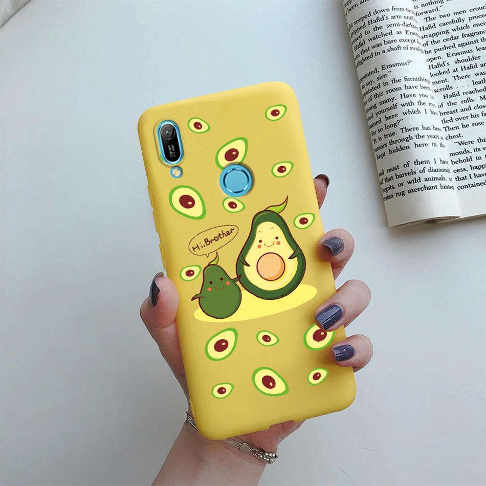 For Huawei Y6s 2019 Case Huawei Y9s Phone Case Fashion Flower Soft Silicone Back Cover For Huawei Y6 Pro 2019 MRD-LX2 Y 6S Etui