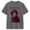 Mens Tshirts Winona Ryder Fun Cotton Tees Short Sleeve 90s Style T Shirt Crewneck Clothing Party