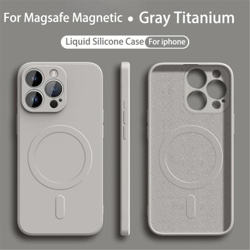 Soft Touching Silicone Case Full Wraparound Protective Cover Guard For Phone Antislip Texture Impact Resistant Structure