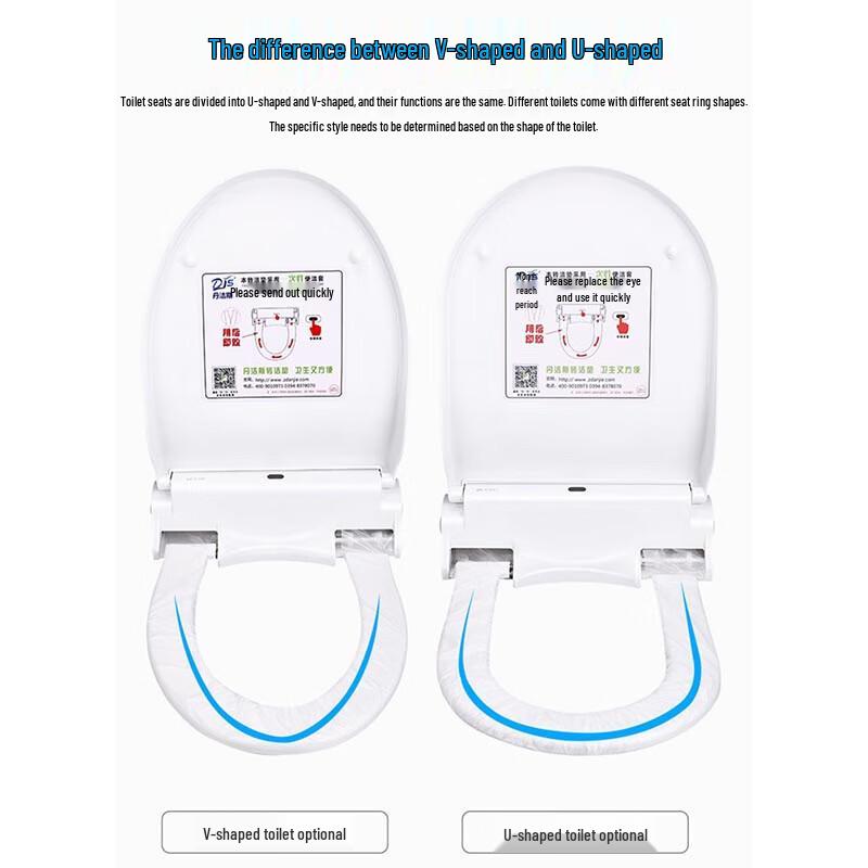 Danjies Smart Heated Self-Changing Toilet Seat Cover