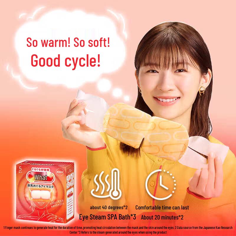 KAO MegRhythm Steam Eye Mask