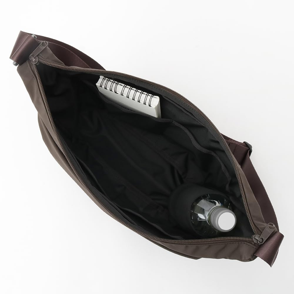 Two and Flow Shoulder Bag, Dark Brown