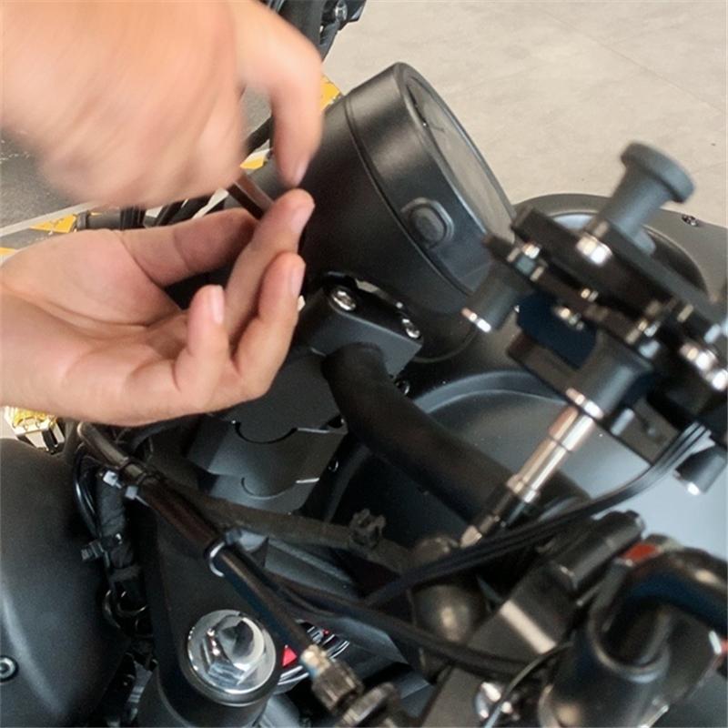 REBEL1100 Motorcycle Handlebar Riser Mount Clamp For Honda CMX1100 Rebel1100 CMX300 500 2017- High Lifter Risers