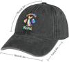 Chihuahua Mama Dog Rainbow Tie Dye Print Baseball Cap Adjustable Cotton Casual Hat
