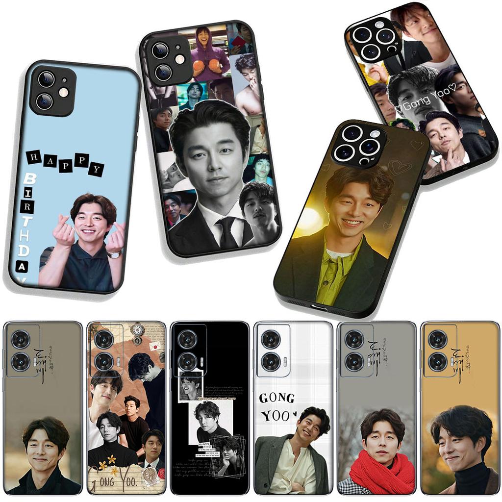 for Motorola Moto G04 G13 G14 G22 G23 G20 G32 G34 G35 G64 G82 G84 G53 G60 G72 E14 E15 E13 E22 E20 Case Gong Yoo K POP Wallpaper