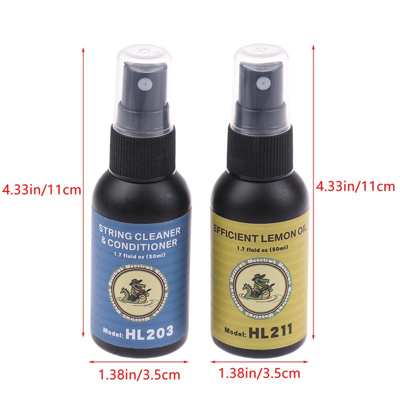 50Ml Guitar Fretboard Lemon Oil For Guitar Fingerboard Cleaning Fret Care Rust-Proof Removes Dirt Grease Extends Fretboard Life