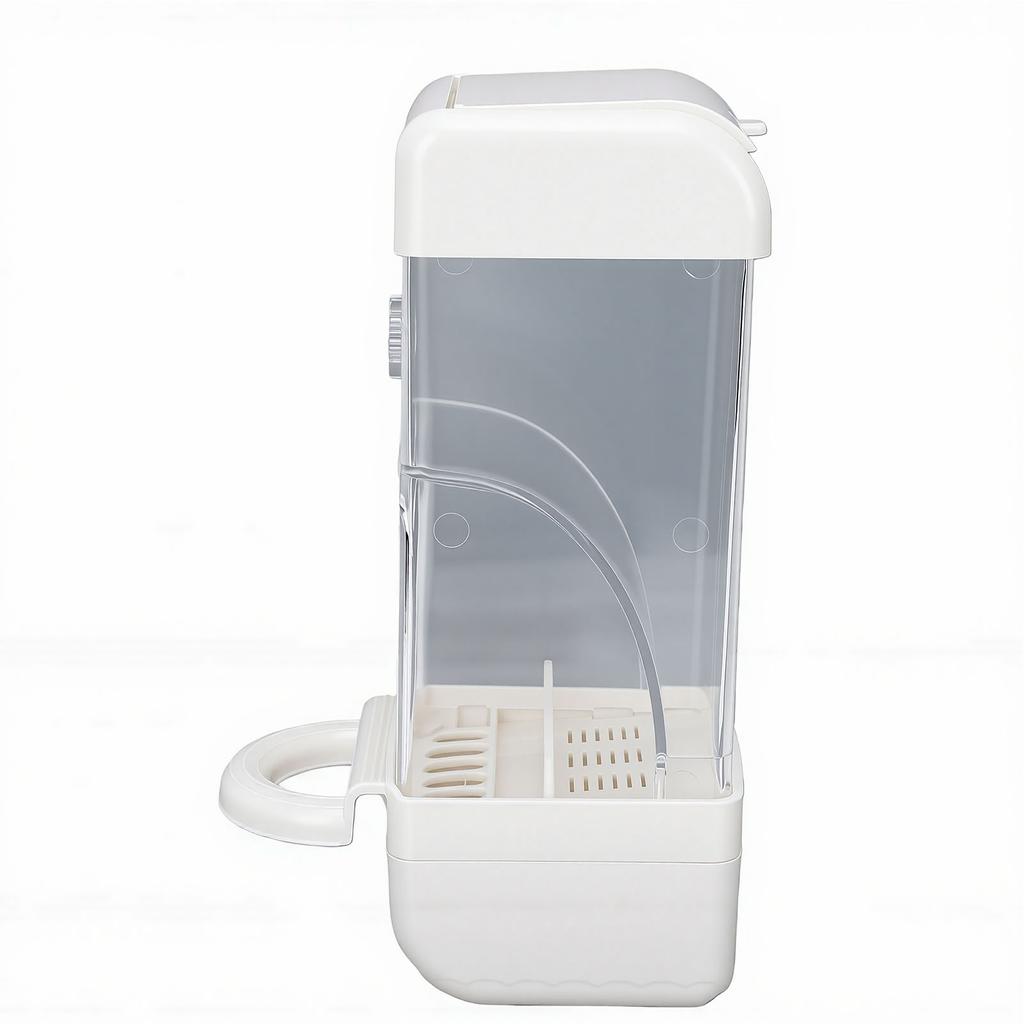 Bird Cage Feeder Squirrel Proof Parrot Feeder Food Dispenser Detachable Easy Refill Generous Storage