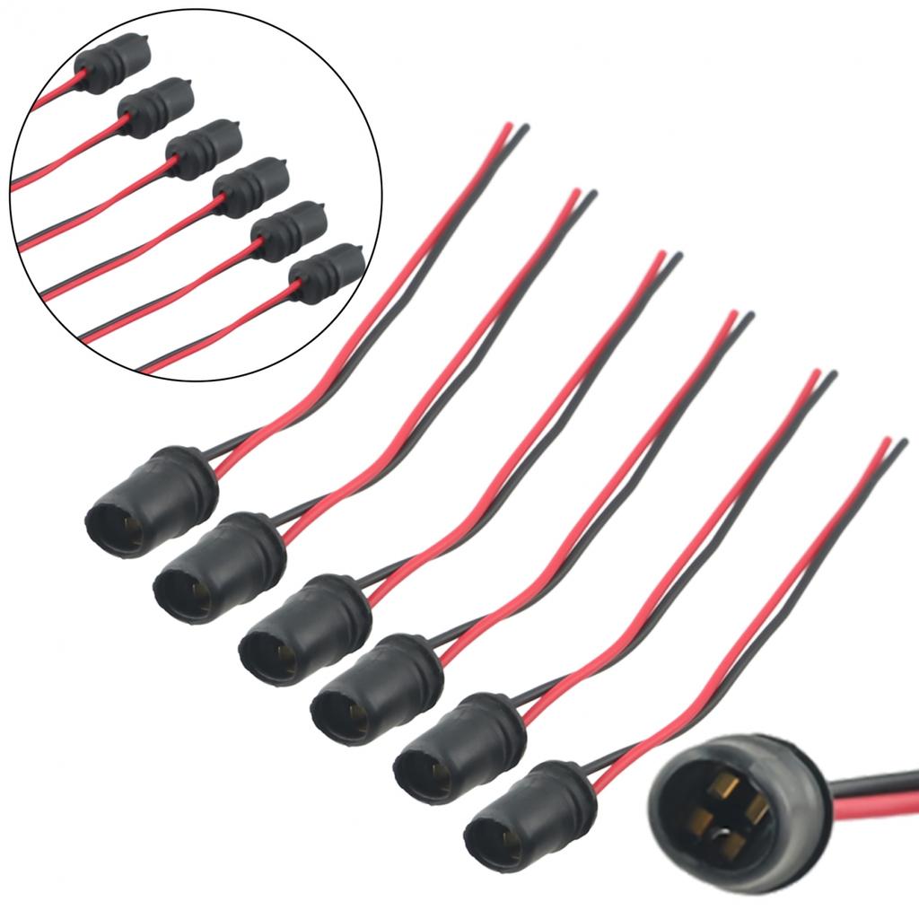 Round Socket Round Sockets Base Connector DC 0V ~ 12V Black Useful