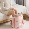 Thickened Collapsible Foot Bath Insulation Foldable Tub Cartoon Foot Soaking Bucket  Travel