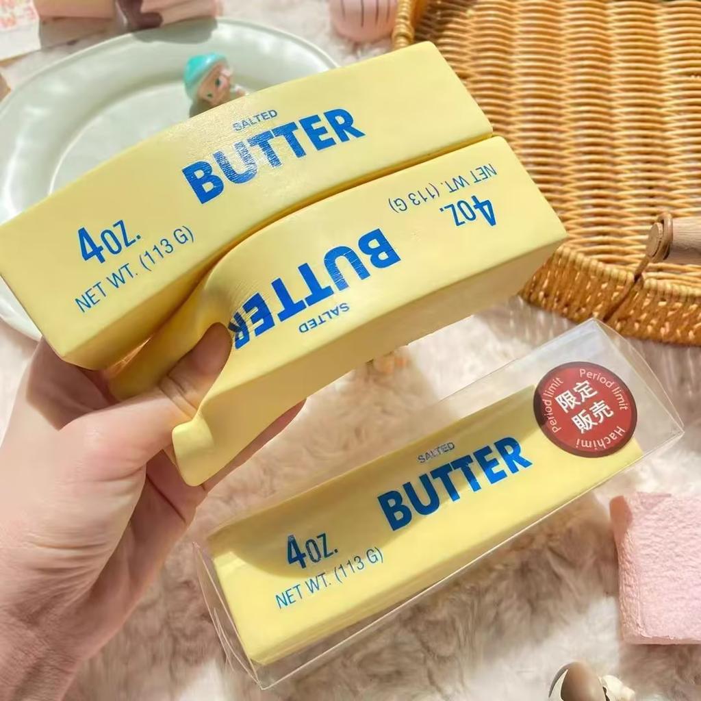 Slow Rising Squishy Stress Relief Soap Balls Dessert Bread Butter Squishies Slow Rebound Squeeze Toy Gift For Adhd Party Favors