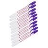 10pcs Double Head Water Erasable Pen Fabric Marker Tailoring Tool AccessoriesPurple