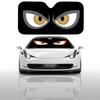 Cartoon Angry Eyes Car SunShade Car Sunshade Covers Cover Universal Windscreen Folding Visor