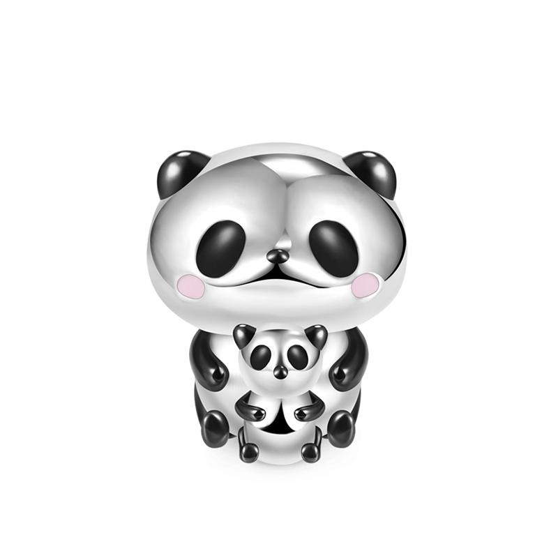 Animal Series Charms Fox Owl Sea Turtle Rabbit Raccoon Highland Cow Beads Fit Bracelets Beads DIY Jewelry Gift