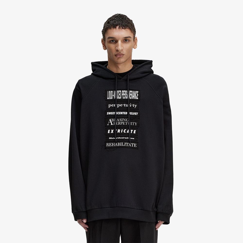 

FRED PERRY [Raf Simons] Толстовка с капюшоном и нашивкой с принтом RS 102 AFPM233M512 102