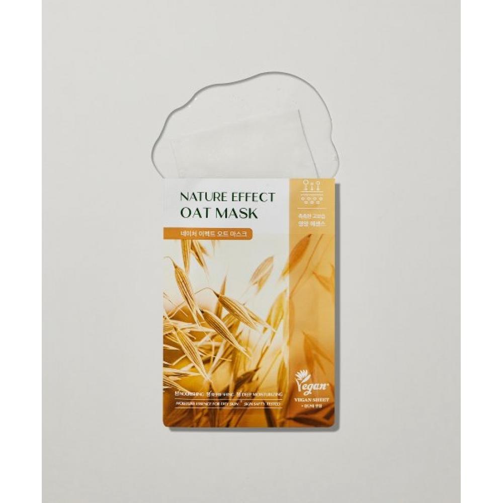 Leaders Cosmetics Oat Mask 10 Sheets Nature Effect