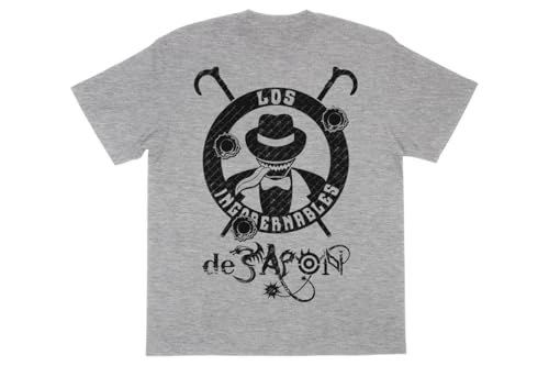 

New Japan Pro-Wrestling BUSHI x The Fable Collaboration T-Shirt, Gray x Black, Size M, 6311103277