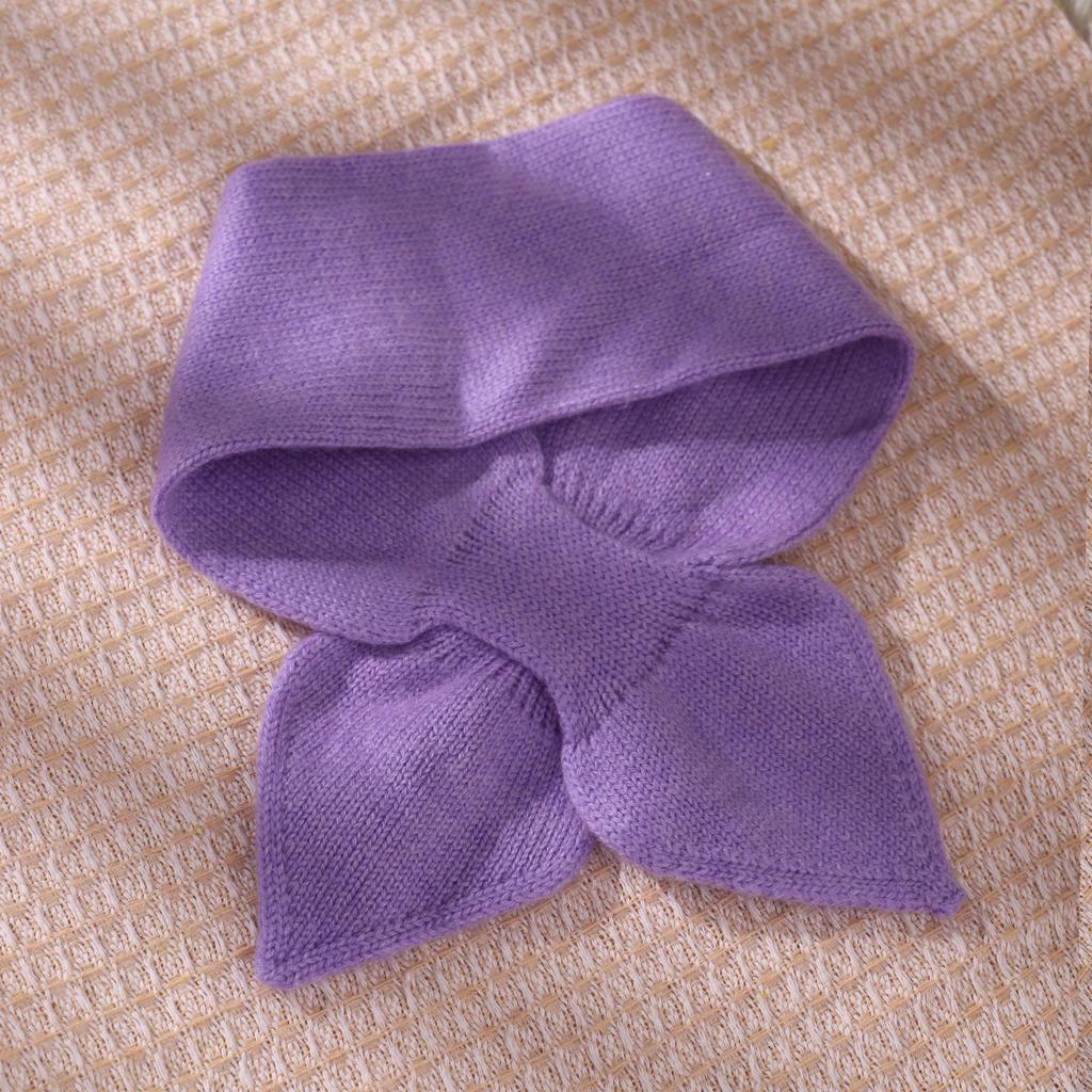 Dětská jednobarevná kašmírová šála - Hřejivá, roztomilá, 10x60CM