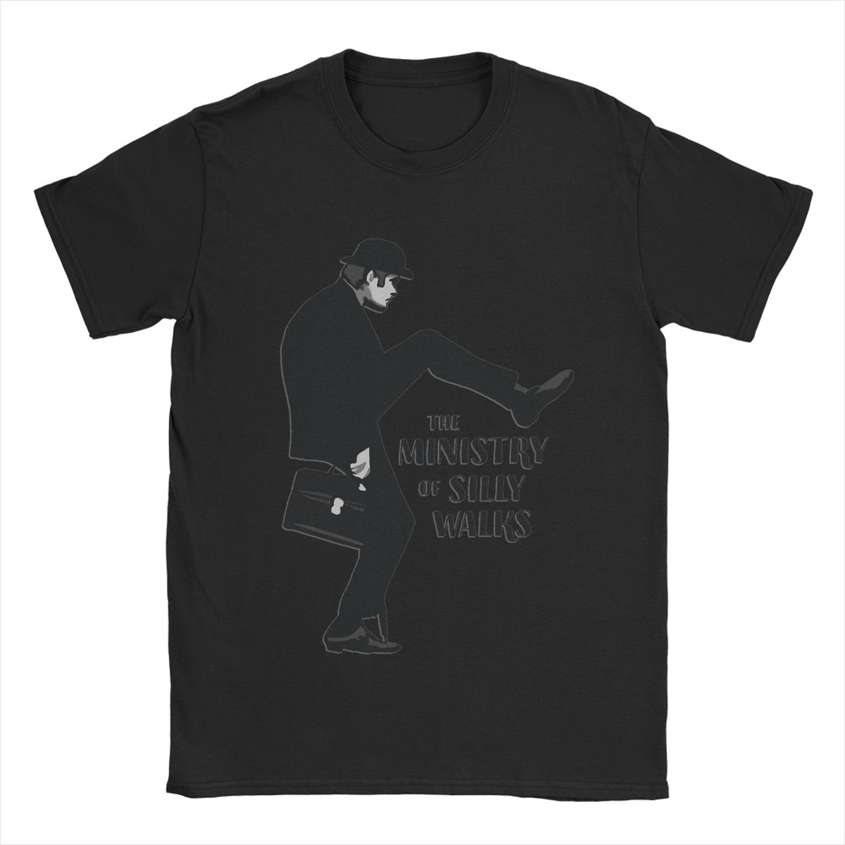 Модная футболка Monty Python The Ministry Of Silly Walks для мужчин, 100% хлопок, футболки с коротким рукавом, новая одежда S
