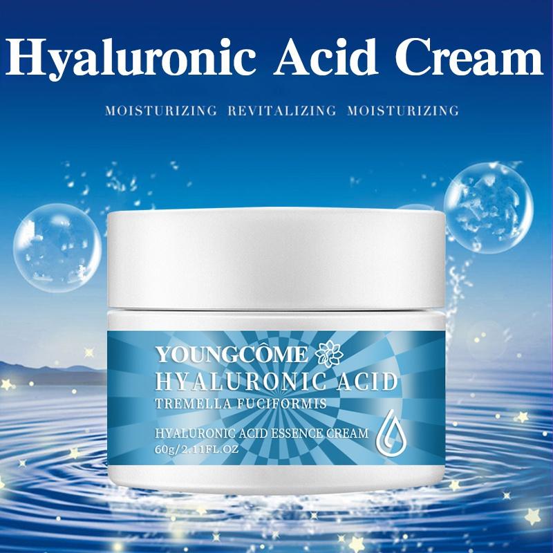 Hyaluronic Acid Essence Cream Moisturizing Nourishing Cream Reduce Wrinkles Brightening Skin Facial Cream Face Skin Care