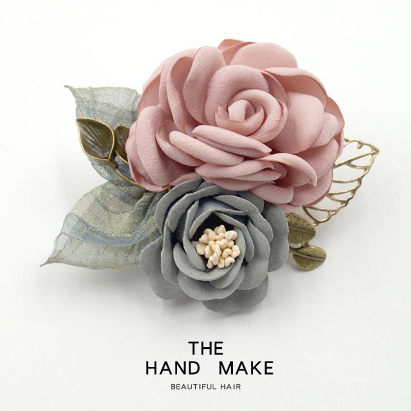 

Корейская элегантная брошь с сухоцветами для женщин - Простой профессиональный аксессуар для свитера