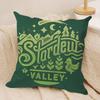 Game SStardew ValleyES Cushion Cover Soft Plush Fabric DoubleSided Printed Cushion Covers for All Seasons Home Decor