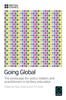 Kniha Going Global : The Landscape for Policy Makers and Practitioners In Tertiary Education