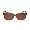 Ladies Brown Rectangular Sunglasses Cls1091
