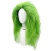 Green Press Long Straight Hair Chemical Fiber Synthetic Wig Festival Party Birthday Party Daily Ware