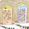 New 3D Relief Stickers Cartoon Animals Food Creative Cute Aesthetic Stickers DIY Phone Case Journal Fun Fashion Decoration Stick