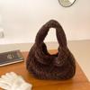 Autumn and Winter Lamb Wool Handbag Bag Niche Casual Versatile Wool Bag New Commuter Women's Bag