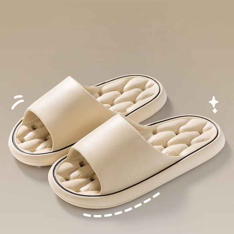 Women Slippers Fashion Ultra Light Soft EVA Slippers Simple Flip Flop Sandals Comfortable Men Non-slip Bathroom Home Slippers