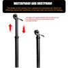 Bicycles Shock Absorption Seatpost Stainless Steels Bike Seatpost Hand Controlled Dropper Hydraulic Seatpost Enduring