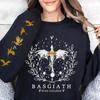 Women Fantasy Reader Graphic Hoodies Bookish Sweatshirt Fourth Wing Basgiath War College Riders Quadrant Pullover