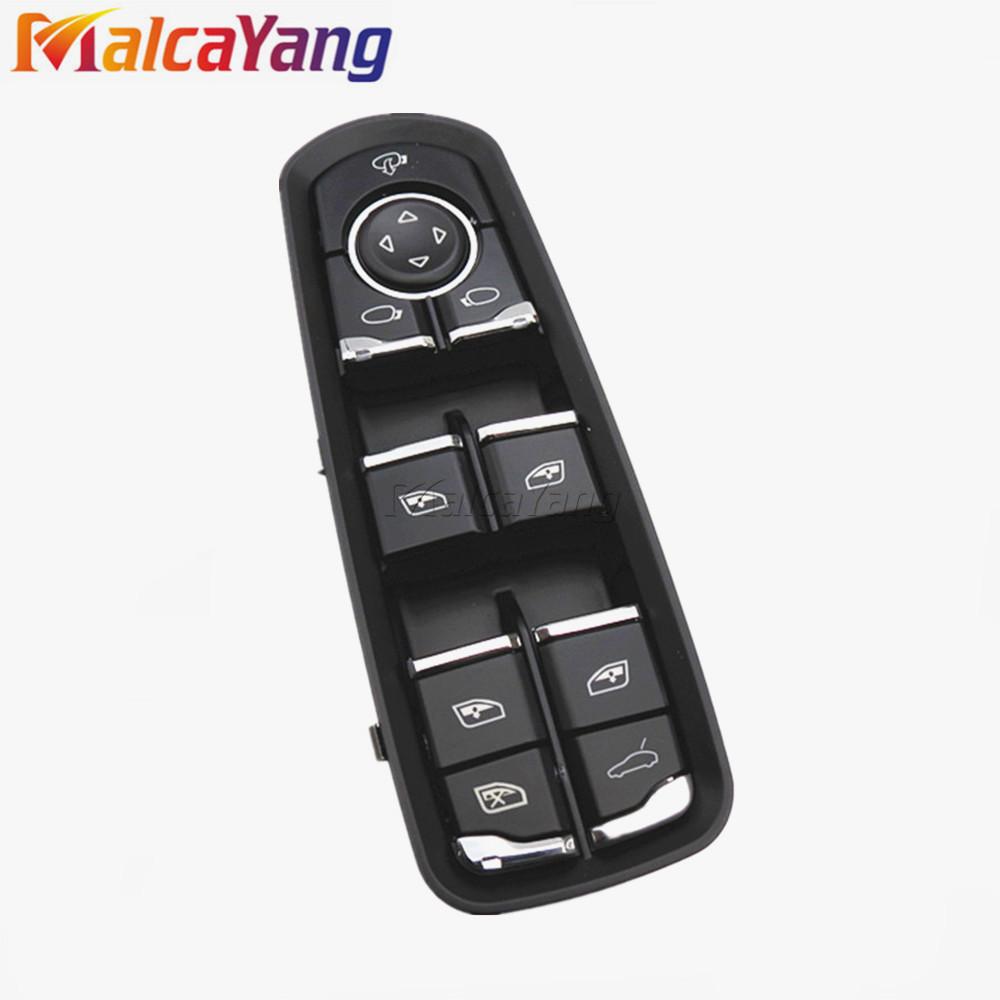 7PP959858MDML Power Window Switch for Porsche Panamera Cayenne Macan Car Electric Power Closing Window Panel Switch