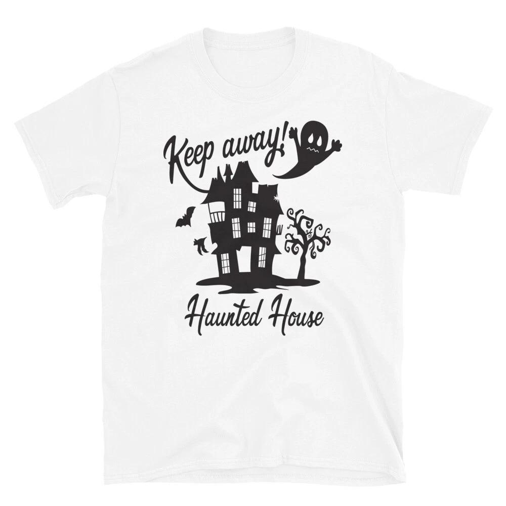 Halloween 2021 Haunted House Sign T-Shirt 3XL