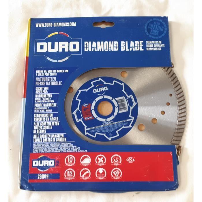 DURO Disque Diamanté 230DPH 230 x 2.4 x 22.23 mm