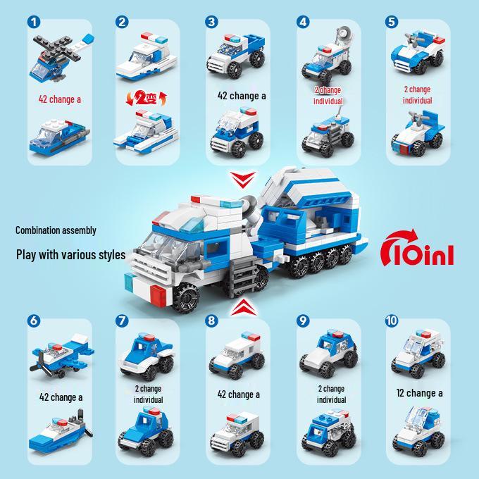 Lego-Compatible Educational Building Blocks: Military, Aerospace, Cartoon, and Ancient Architecture Toys for Children