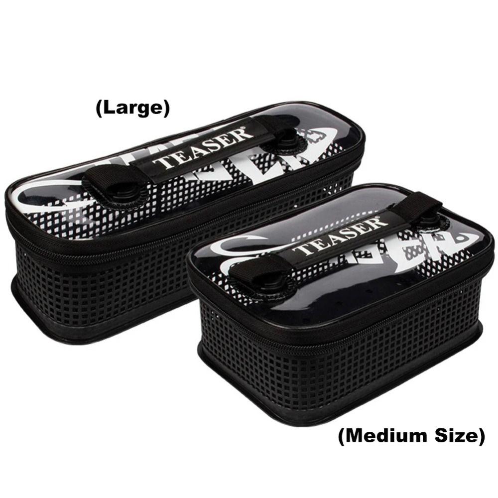 Metal Fishing Lure Bait Hooks Box Large Capacity Metal Jig Bag Fishing Jig Bag  Fishing Accessories