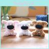 Lifelike Dog Plush Keychain Bag Charm Stuffed Animal Travel Companion For Kids