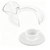 For Kitchen Aid Steel Mixing Bowl Fermentation Lid With Splash Cover For Home Baking