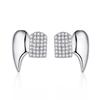 Glossy Finish Teeth Grillz Caps Anti Slip Teeth Jewelry Halloween Fashion Dental Set  Halloween