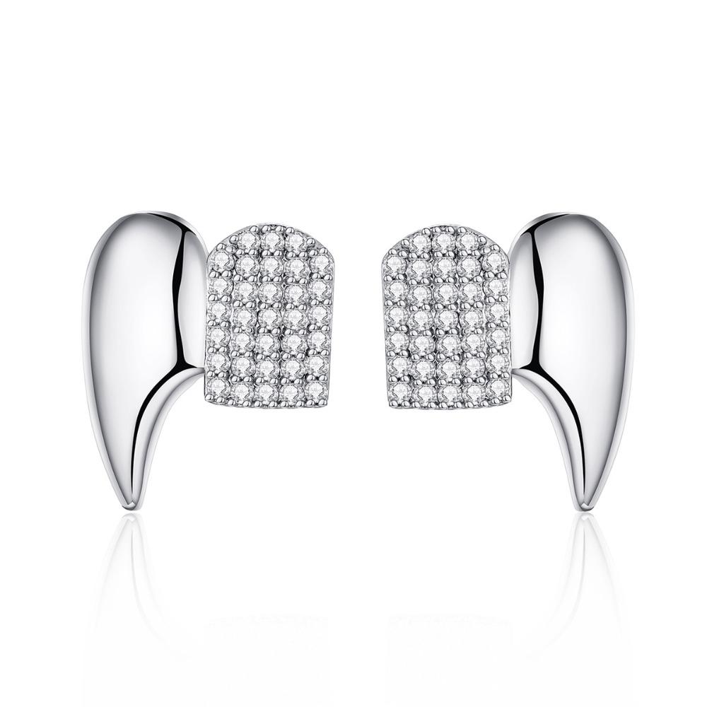 Glossy Finish Teeth Grillz Caps Anti Slip Teeth Jewelry Halloween Fashion Dental Set Halloween