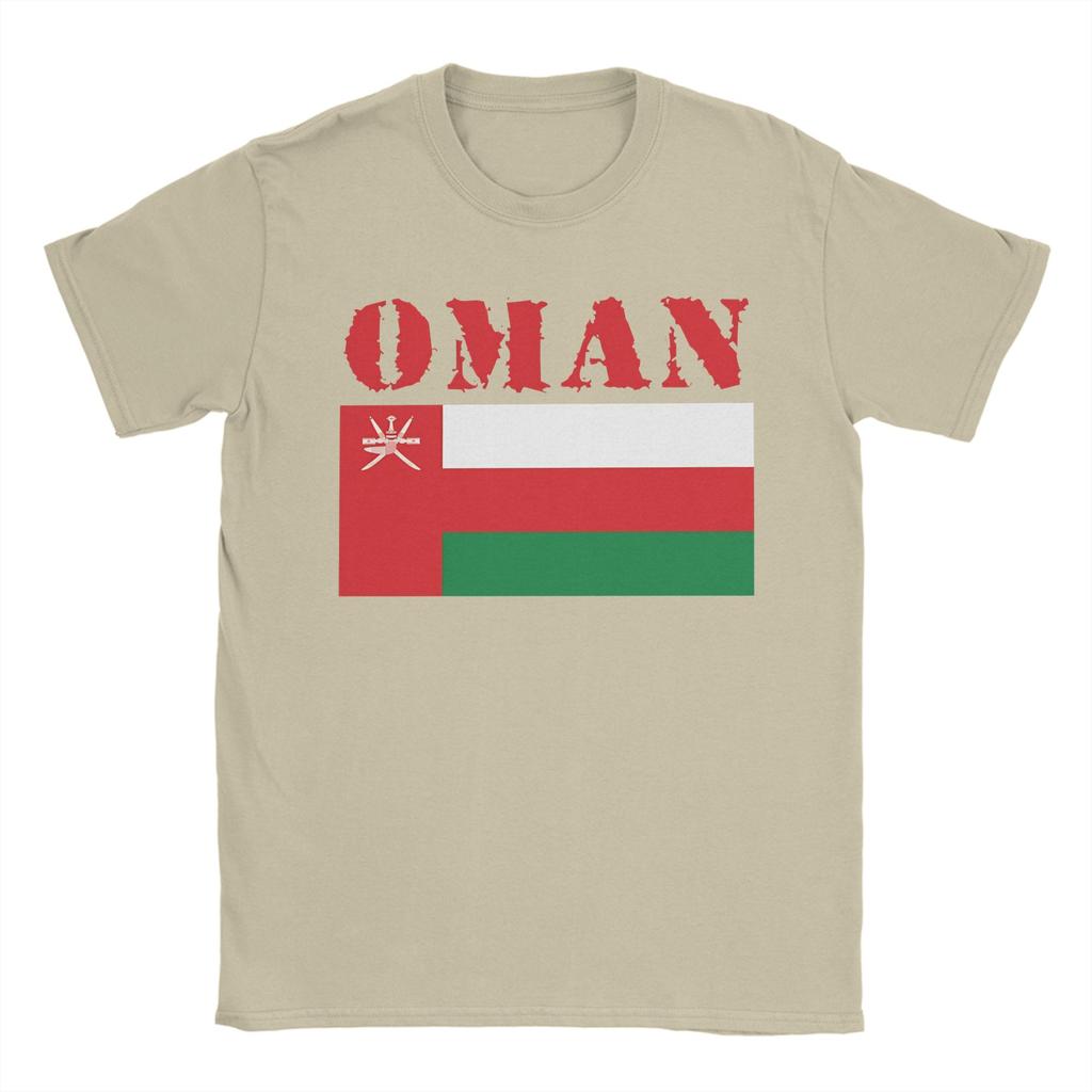 Streetwear T-shirt Zomer Oman Vlag Populaire T-shirts Katoenen T-shirt voor Heren Y2K Leuk Grote Maten 6XL Korte Mouw Kleding