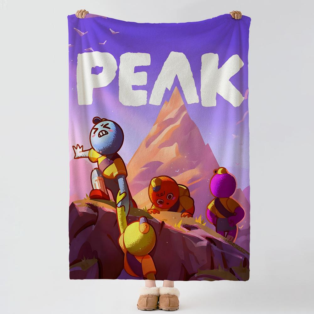 brand P-PEAK-k Throw Thick Comfort Flannel Quilt, Multi-scene Use Indoor Outdoor Daily Nap