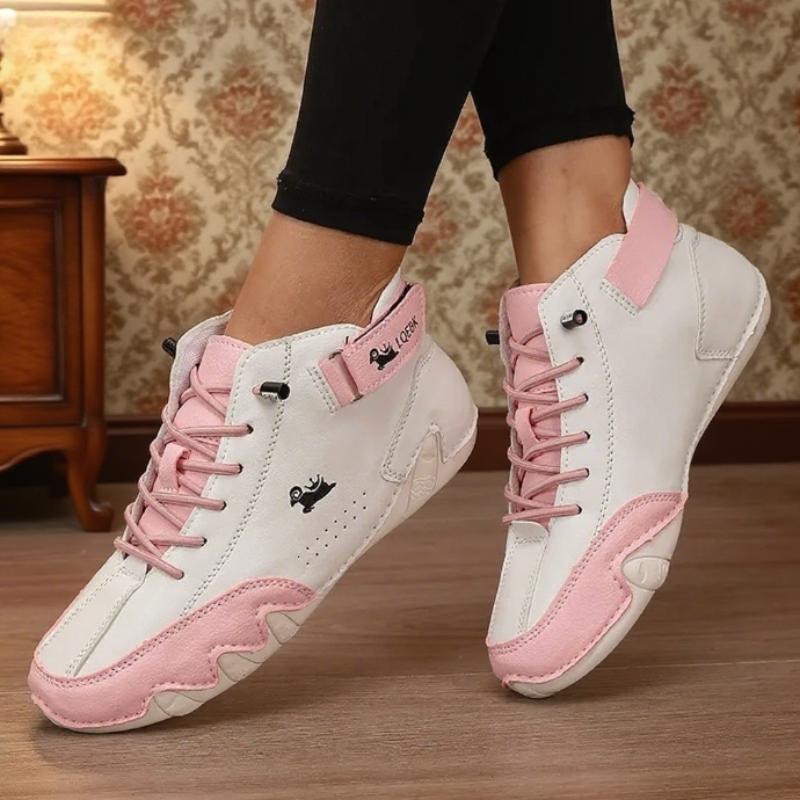 Spring and Autumn Women s Loafers Handmade Leather British Middle Top Bare Boots Anti Slip Comfortable Casual Shoes for Women 36 5840₽