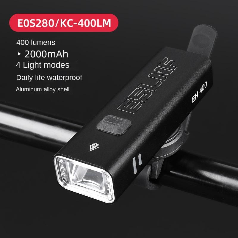 ESLNF алюминиевый сплав велосипедный фонарь высокой яркости велосипедный фонарь супер яркий перезаряжаемый велосипедный фонарь для ночной езды белый