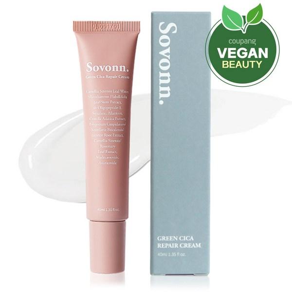 

Крем Sobon Green Cica Derma Repair Cream, 40 мл, 1 шт. Популярная корейская косметика