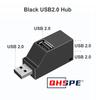For PC Laptop, USB 1.1 HUB Adapter Extender for USB 1.1 Card Reader, Hi-Speed USB 1.1, Mini Splitter Box 1 To 1 Ports