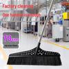 Extra Large Outdoor Hard Bristle Broom for Yard, Courtyard, and Garden Sweeping