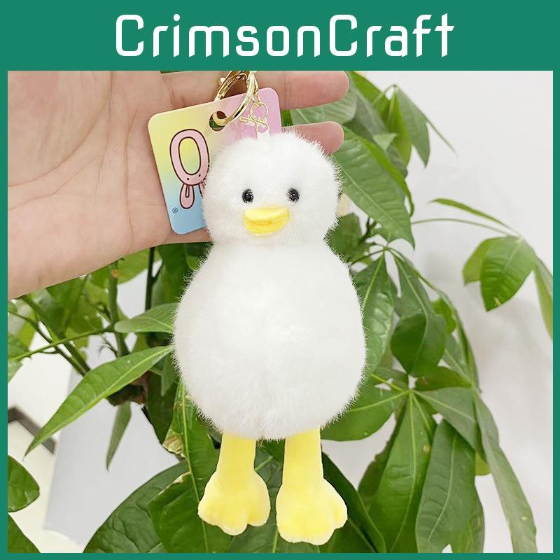 Bear Plush Whimsical Bag Charm Keychain Adorable 18cm Doll For Girls Gifts